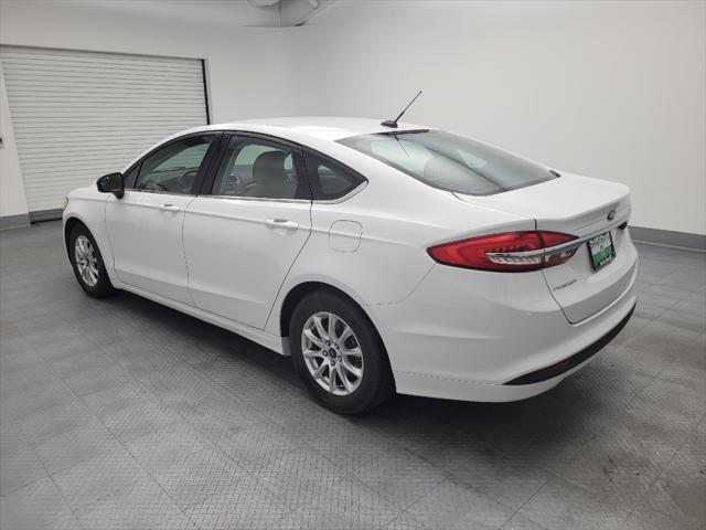 used 2017 Ford Fusion car, priced at $15,795