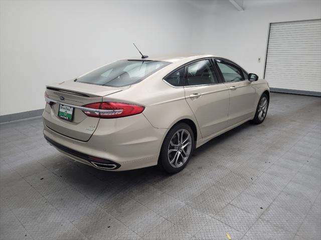 used 2017 Ford Fusion car, priced at $17,795