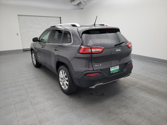 used 2015 Jeep Cherokee car, priced at $15,095