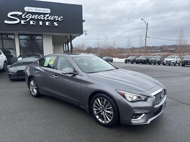 used 2022 INFINITI Q50 car, priced at $29,988