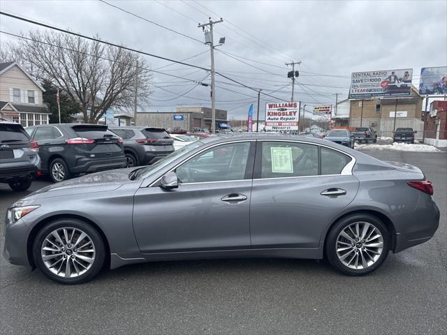 used 2022 INFINITI Q50 car, priced at $29,988