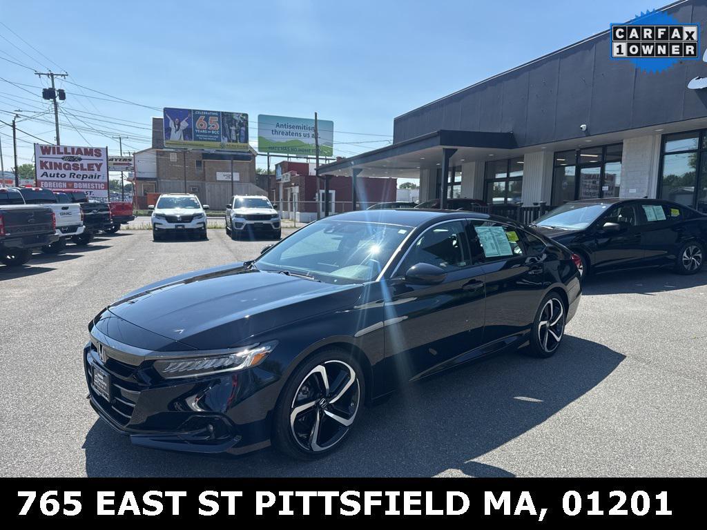 used 2022 Honda Accord car, priced at $27,708