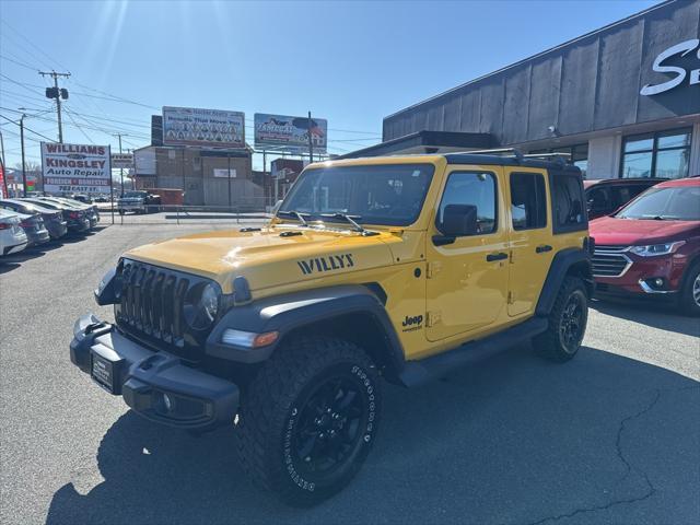 used 2021 Jeep Wrangler car, priced at $31,920