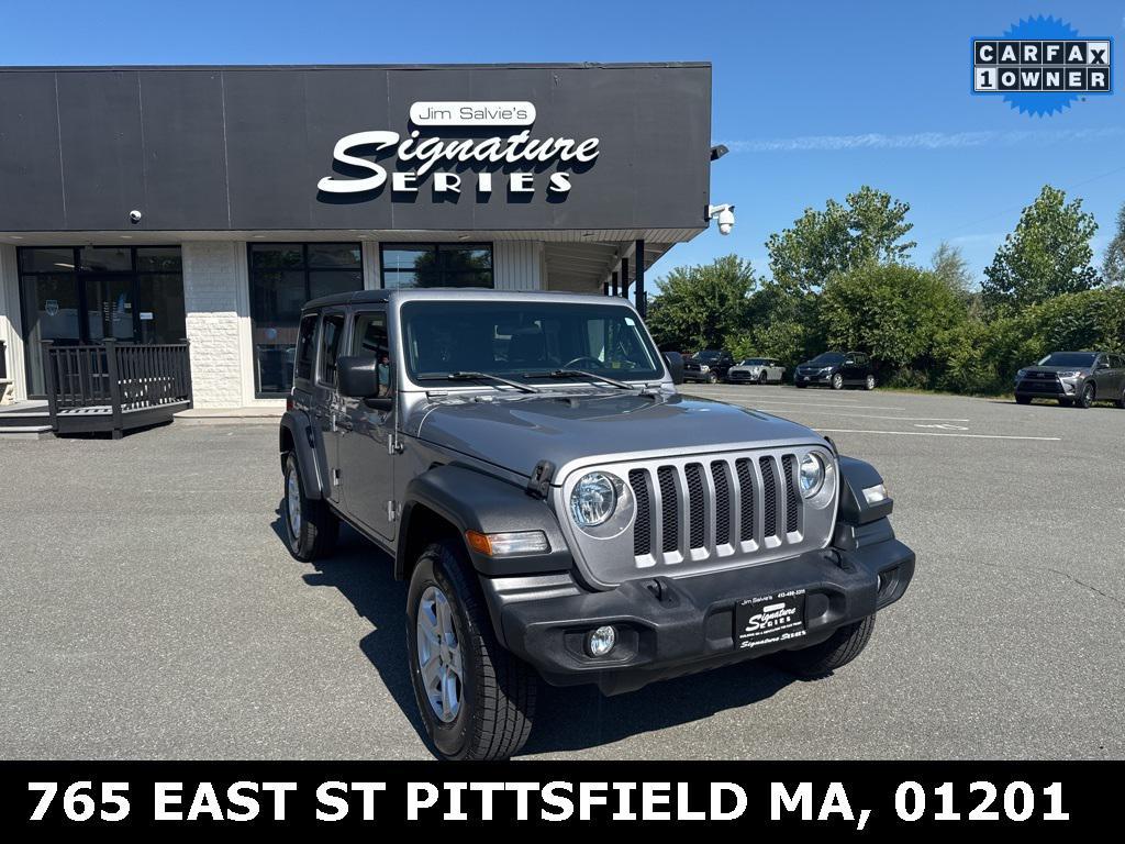 used 2020 Jeep Wrangler Unlimited car, priced at $30,988