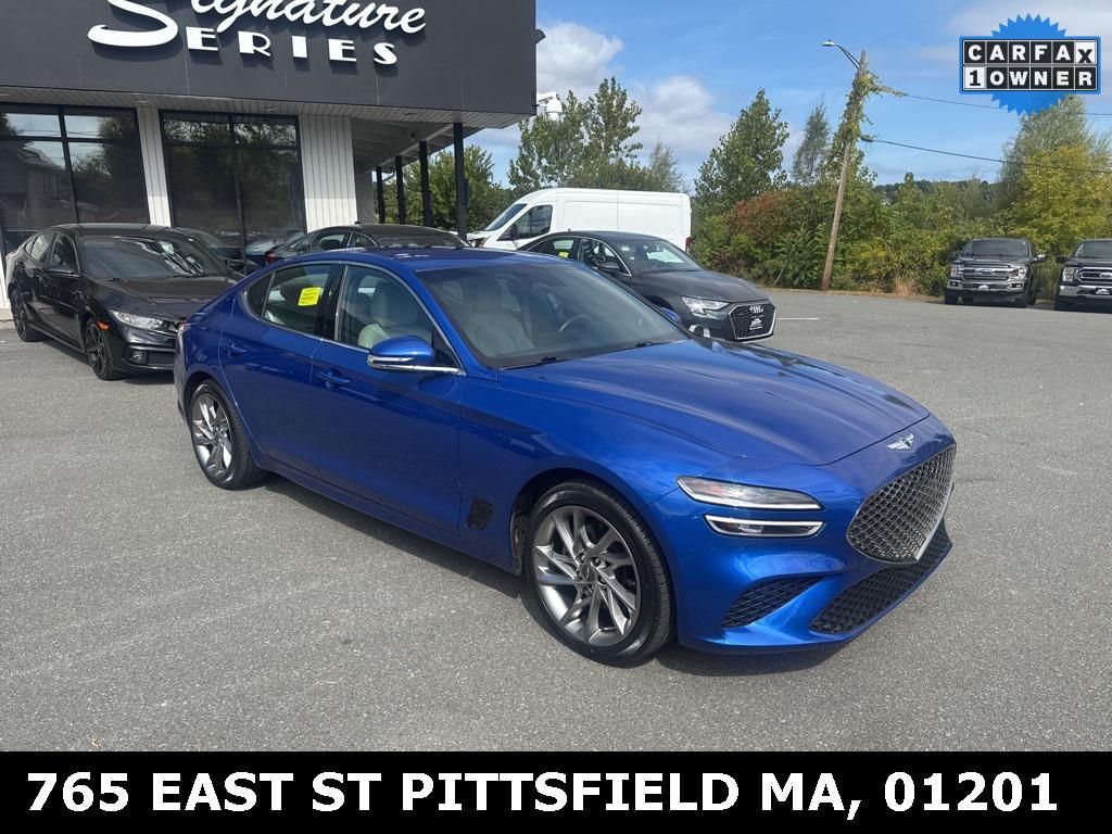 used 2022 Genesis G70 car, priced at $29,988