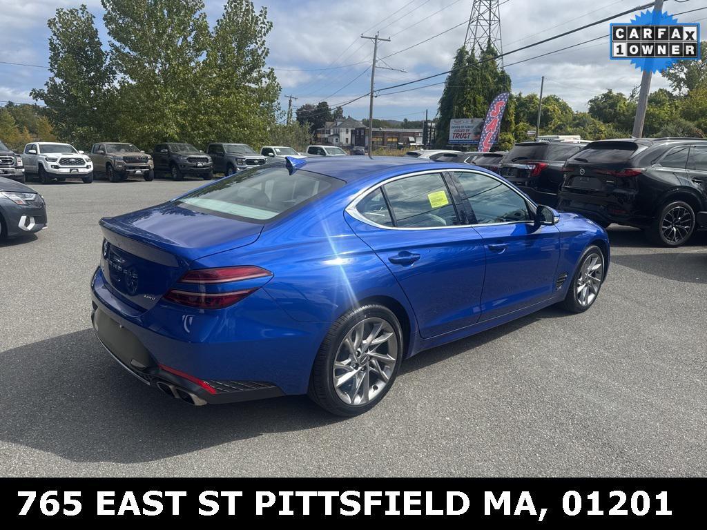 used 2022 Genesis G70 car, priced at $29,988