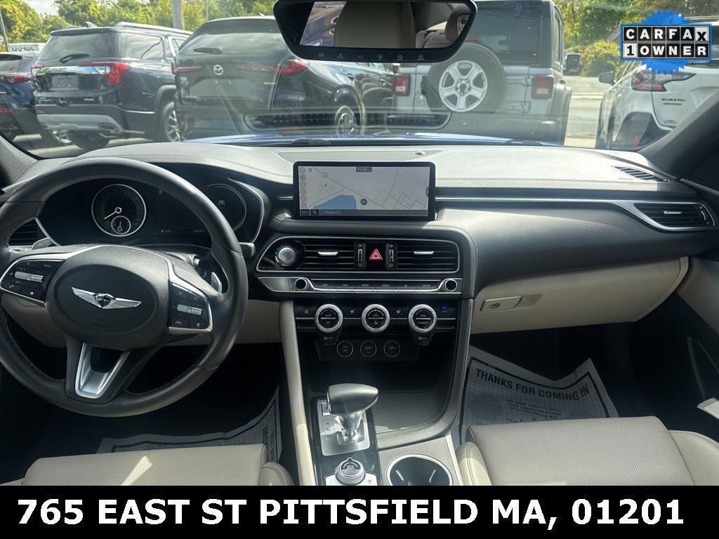 used 2022 Genesis G70 car, priced at $29,988