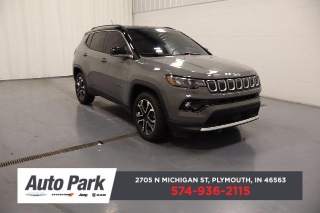 used 2022 Jeep Compass car, priced at $20,642