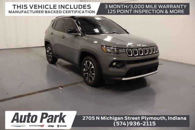 used 2022 Jeep Compass car, priced at $20,995