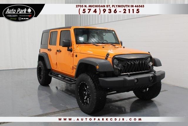 used 2012 Jeep Wrangler Unlimited car, priced at $13,500