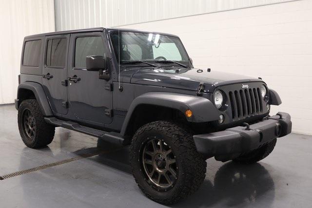 used 2016 Jeep Wrangler Unlimited car, priced at $19,599