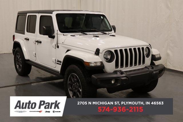 used 2021 Jeep Wrangler Unlimited car, priced at $28,595