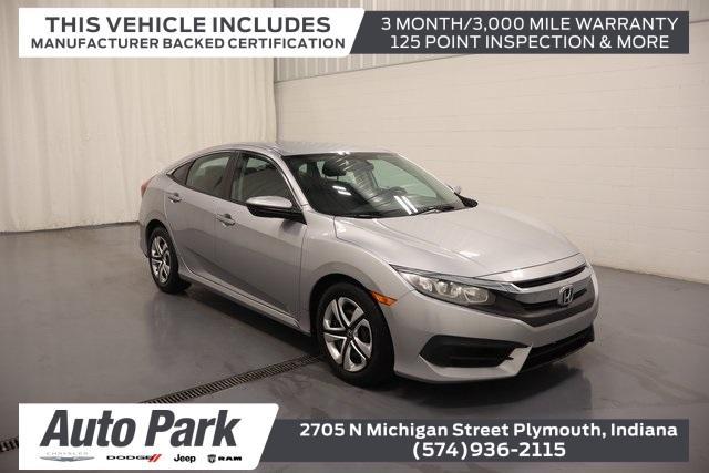 used 2017 Honda Civic car, priced at $13,995
