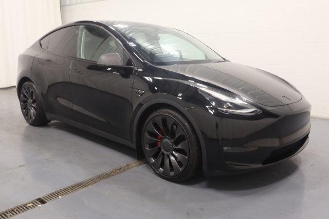 used 2022 Tesla Model Y car, priced at $28,595