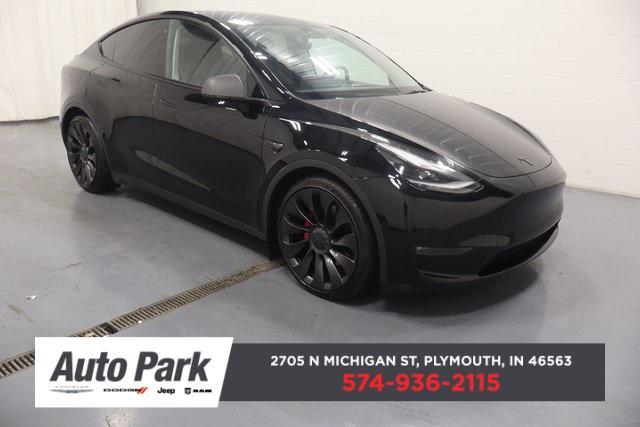 used 2022 Tesla Model Y car, priced at $28,595