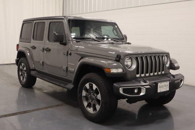 used 2021 Jeep Wrangler Unlimited car, priced at $29,448