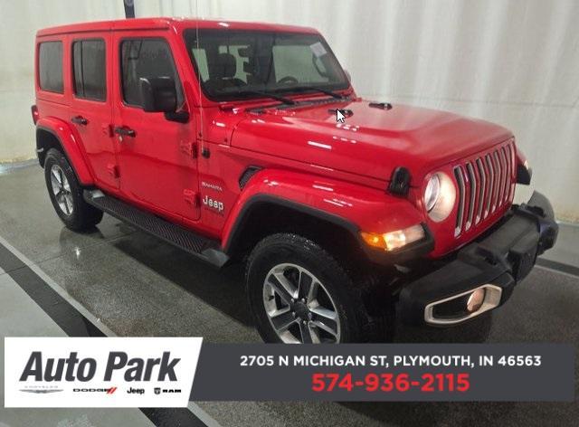used 2022 Jeep Wrangler Unlimited car, priced at $34,995