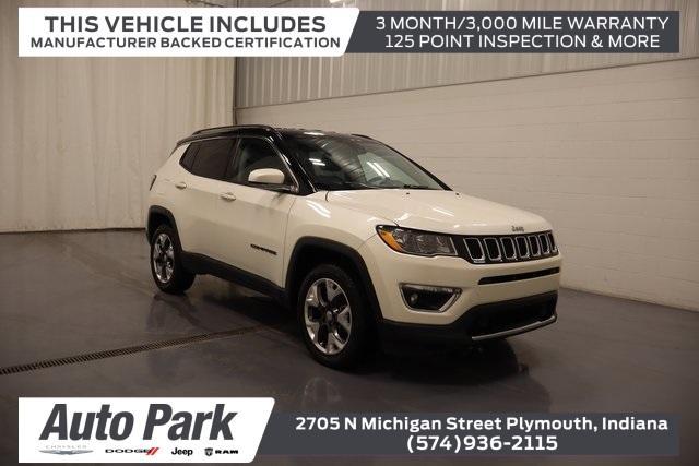used 2021 Jeep Compass car, priced at $16,995