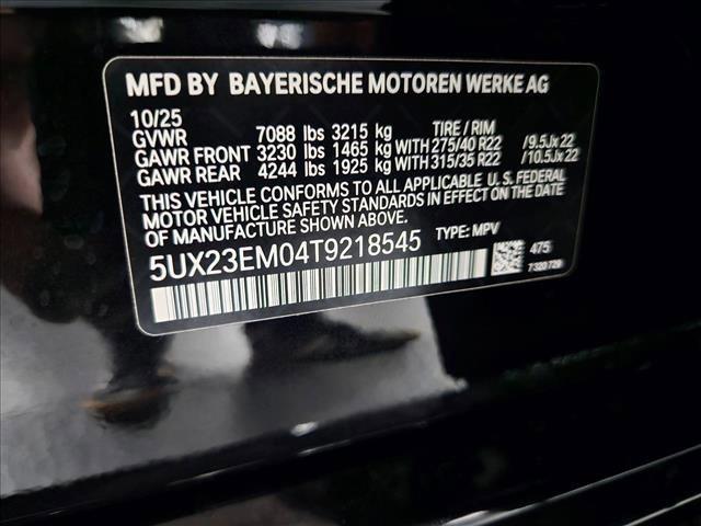 new 2026 BMW X7 car, priced at $99,465