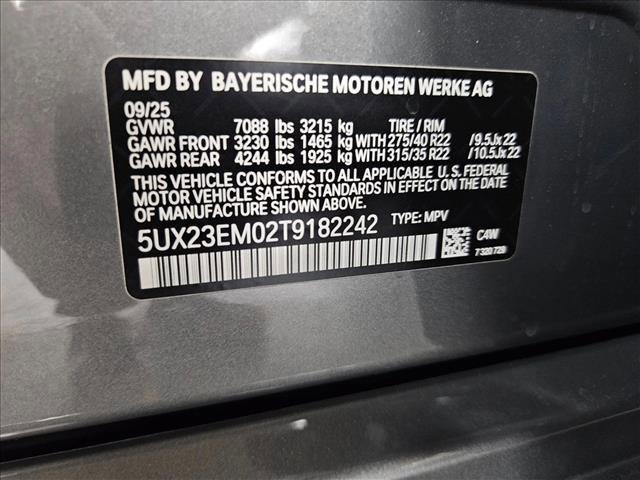 new 2026 BMW X7 car, priced at $97,775