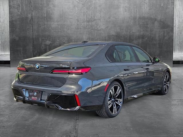 new 2025 BMW 740 car, priced at $108,425