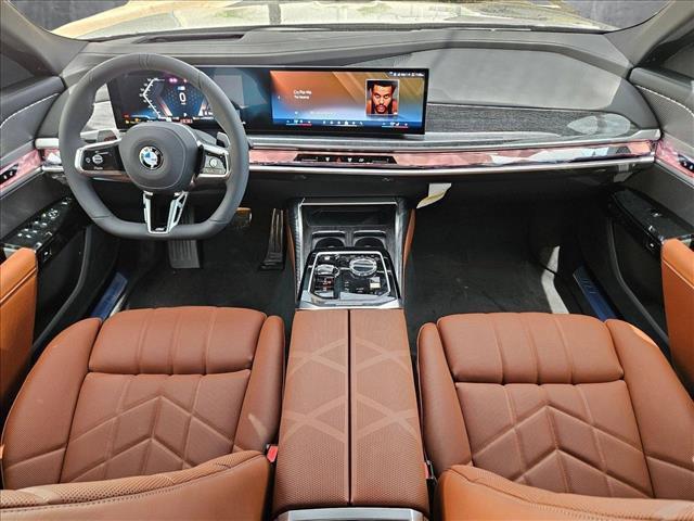new 2025 BMW 740 car, priced at $108,425