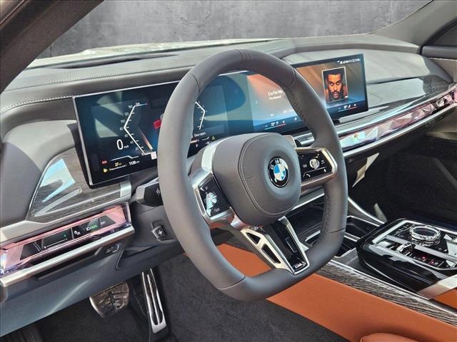 new 2025 BMW 740 car, priced at $108,425