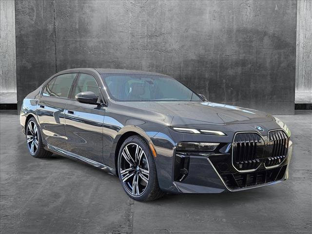 new 2025 BMW 740 car, priced at $108,425