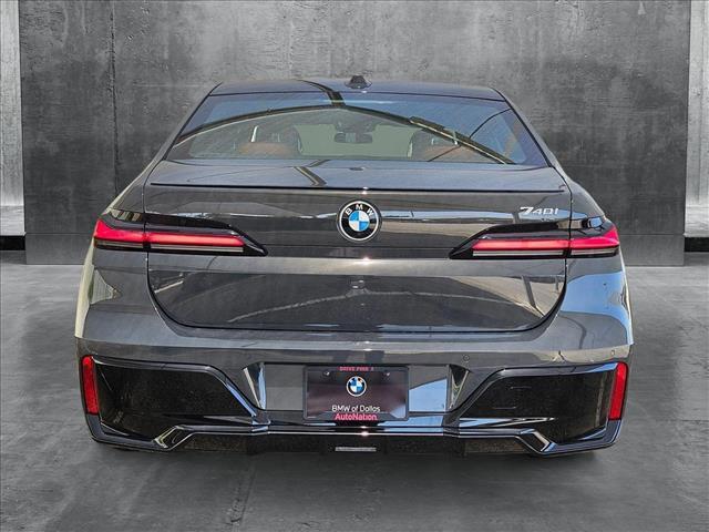 new 2025 BMW 740 car, priced at $108,425