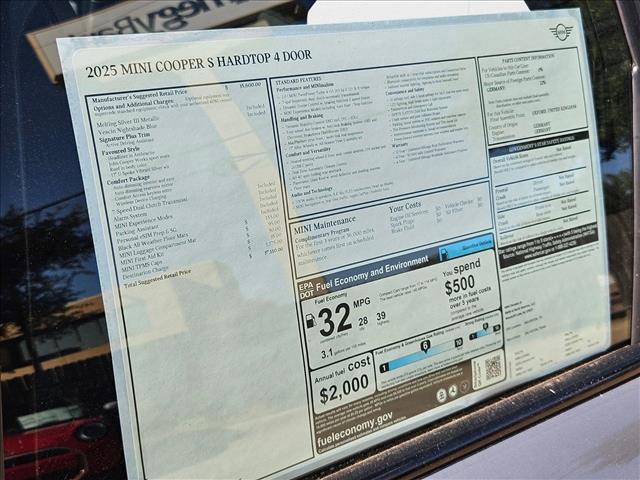 used 2025 MINI Hardtop car, priced at $37,110