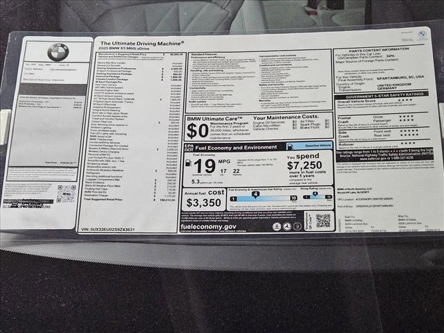 new 2025 BMW X5 car, priced at $106,010
