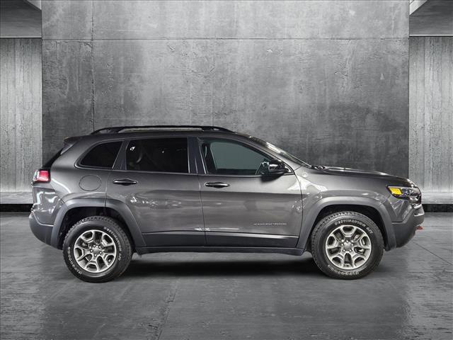used 2022 Jeep Cherokee car, priced at $27,740