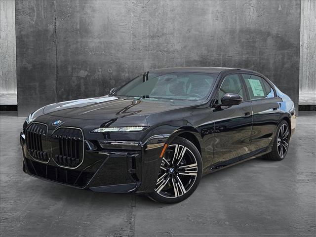 new 2025 BMW 740 car, priced at $111,580