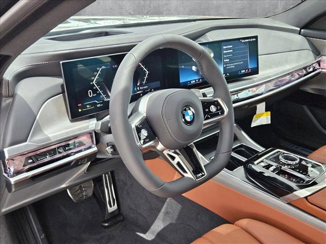new 2025 BMW 740 car, priced at $111,580