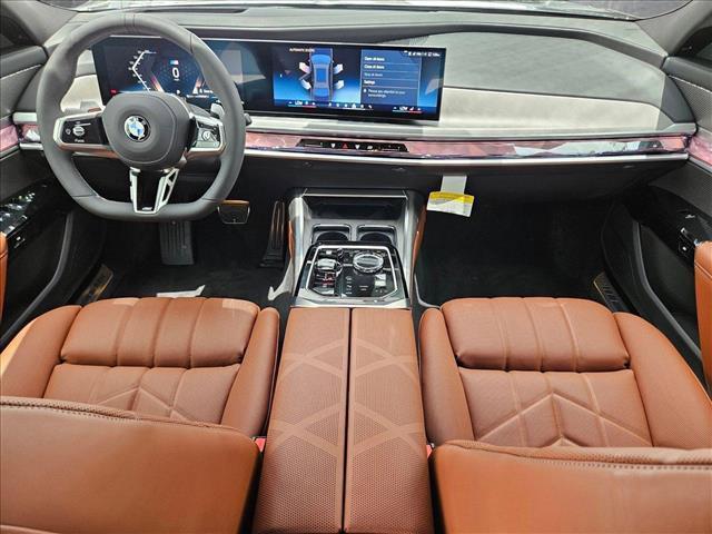 new 2025 BMW 740 car, priced at $111,580