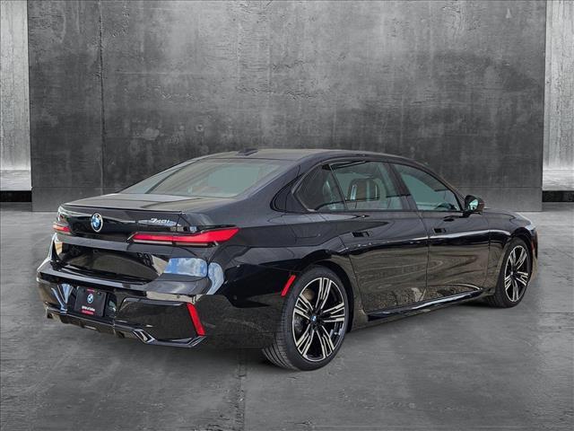 new 2025 BMW 740 car, priced at $111,580