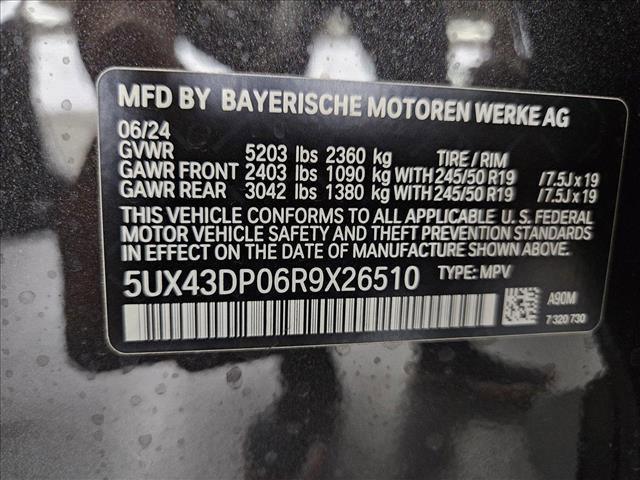 used 2024 BMW X3 car, priced at $43,995