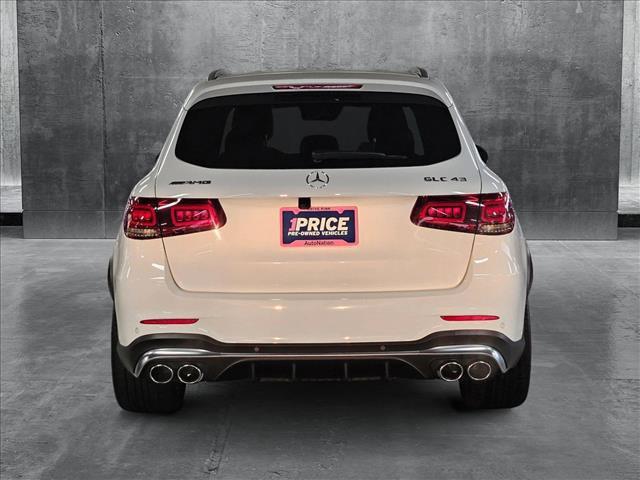 used 2020 Mercedes-Benz AMG GLC 43 car, priced at $43,801