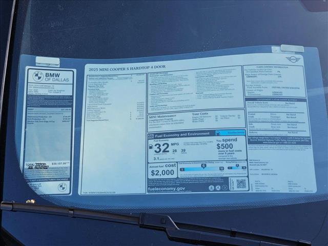 used 2025 MINI Hardtop car, priced at $37,160