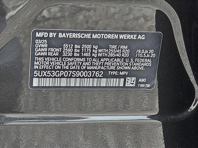new 2025 BMW X3 car, priced at $58,760