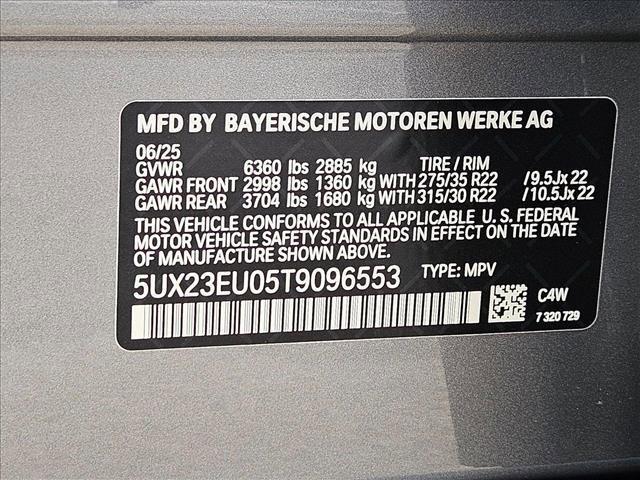 new 2026 BMW X5 car, priced at $77,900