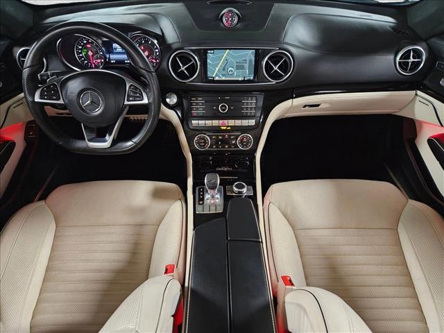 used 2017 Mercedes-Benz SL 550 car, priced at $49,996