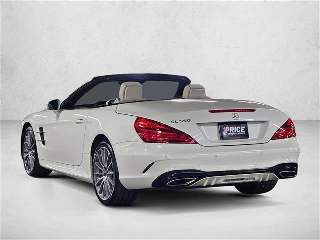 used 2017 Mercedes-Benz SL 550 car, priced at $49,996
