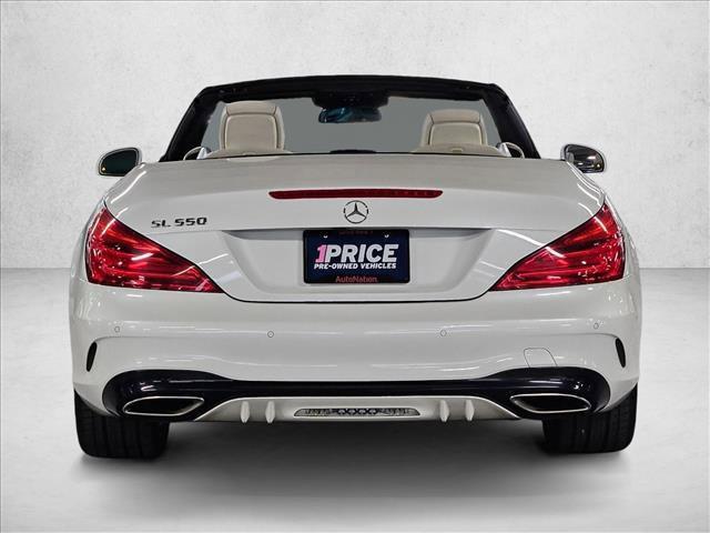 used 2017 Mercedes-Benz SL 550 car, priced at $49,996