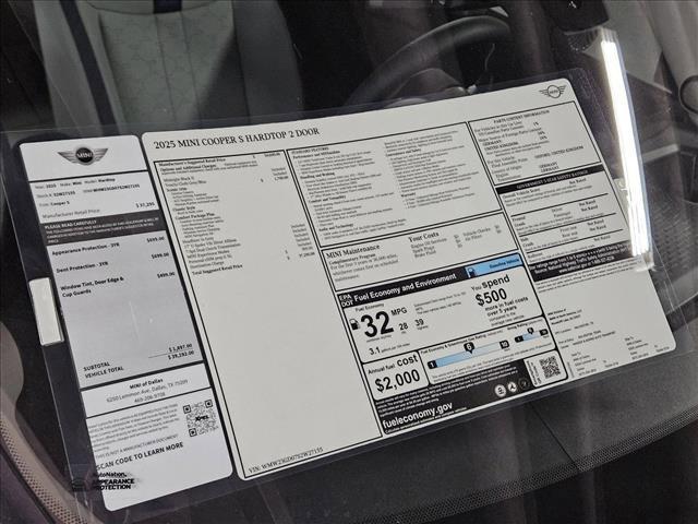 used 2025 MINI Hardtop car, priced at $37,295