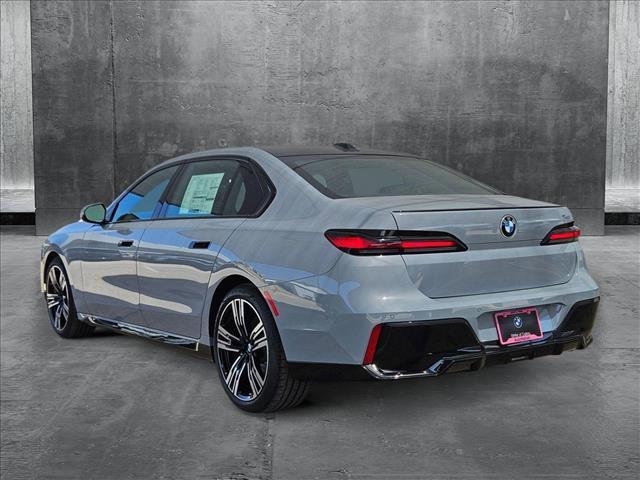 new 2025 BMW 740 car, priced at $106,475