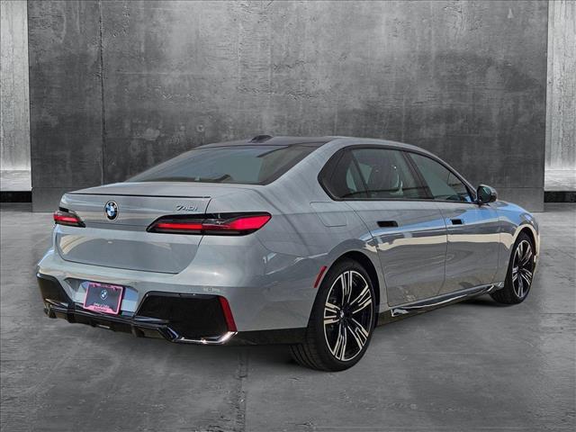 new 2025 BMW 740 car, priced at $106,475