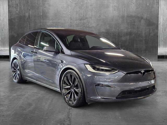 used 2022 Tesla Model X car, priced at $54,995