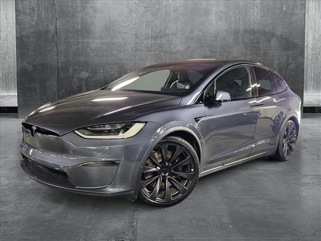 used 2022 Tesla Model X car, priced at $54,995