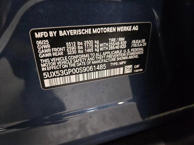 new 2025 BMW X3 car, priced at $57,900